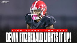 Larry Fitzgerald's son Devin lights it up with 14 receptions, 234 yards and three TDs