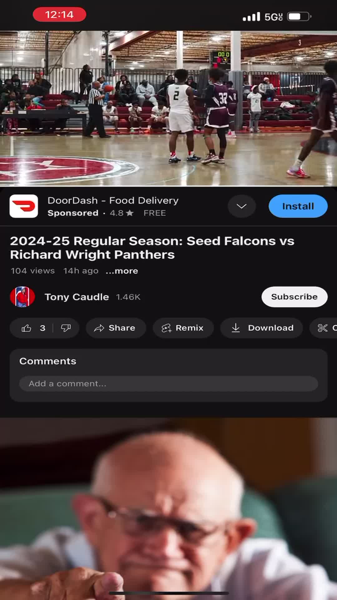 Finish through contact