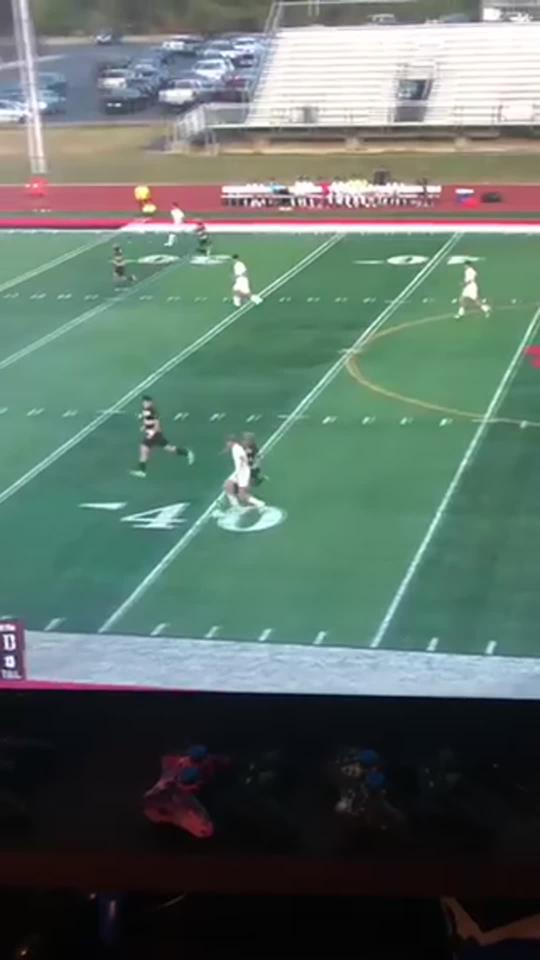 Hustling back on defense