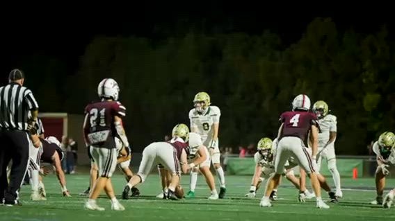 28 Yard TD Pass Owen Mordas to Max Pennellatore