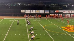 Touchback on kickoff to insure a victory