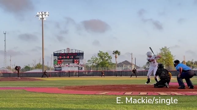Pitchers: A. Scott 8KO , E. Ritcher 4KO , C. Pendergrast 2KO, L. Adams 2KO.  AB: C Howard 3/6, 2 RBI, 2 SB 10 IN behind plate 0 E.   E. Ritcher 2/5;    J. Corona 1RBI.  Hits by C. Havel; N. Fuentes, C. Hawkins A. Scott, and E. Mackie with 2 SB.