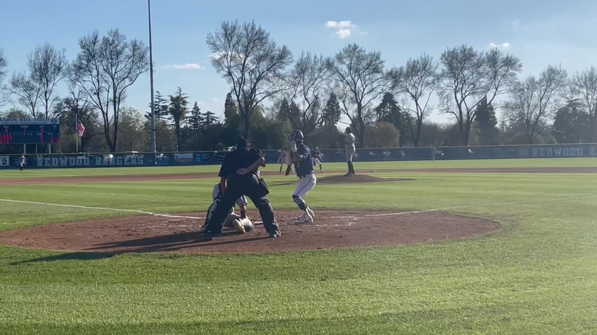 Smashed triple, in the park homer? Run forest run!