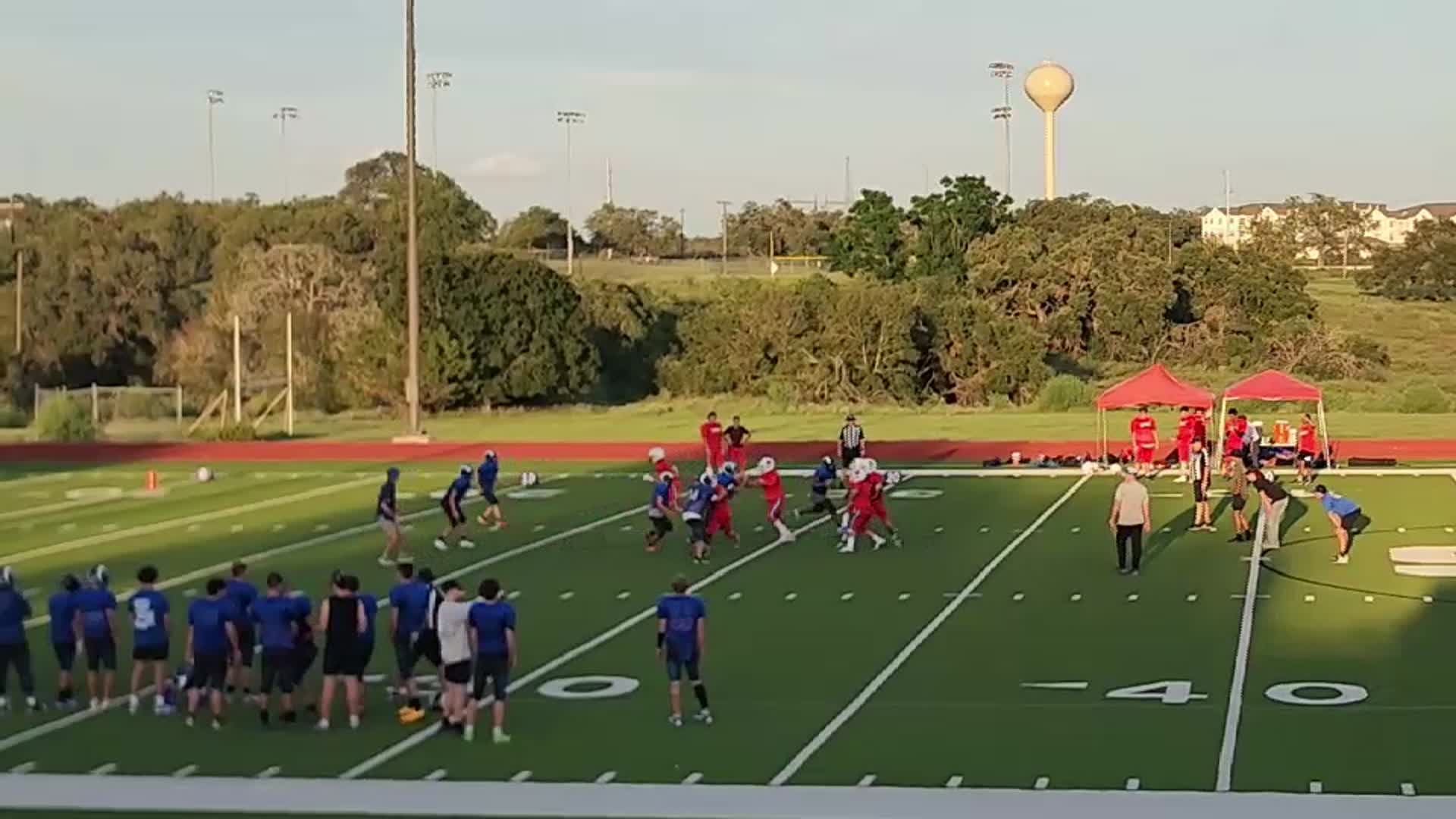 1st Game Scrimmage in San Marcos