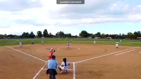 RBI base hit thru to the right side.