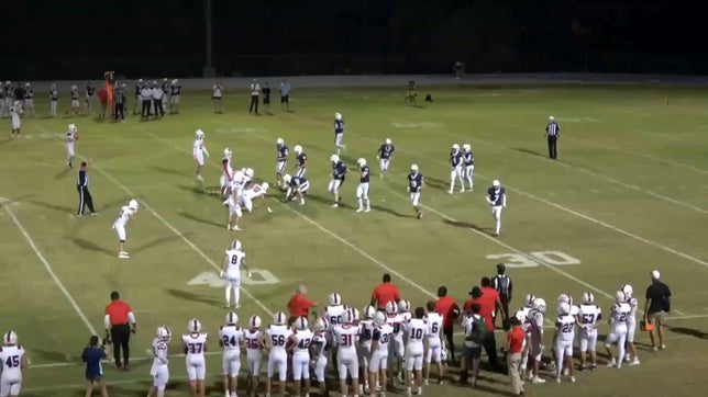 Long pass from Sr. QB Jack Young to So. WR Christian Magee