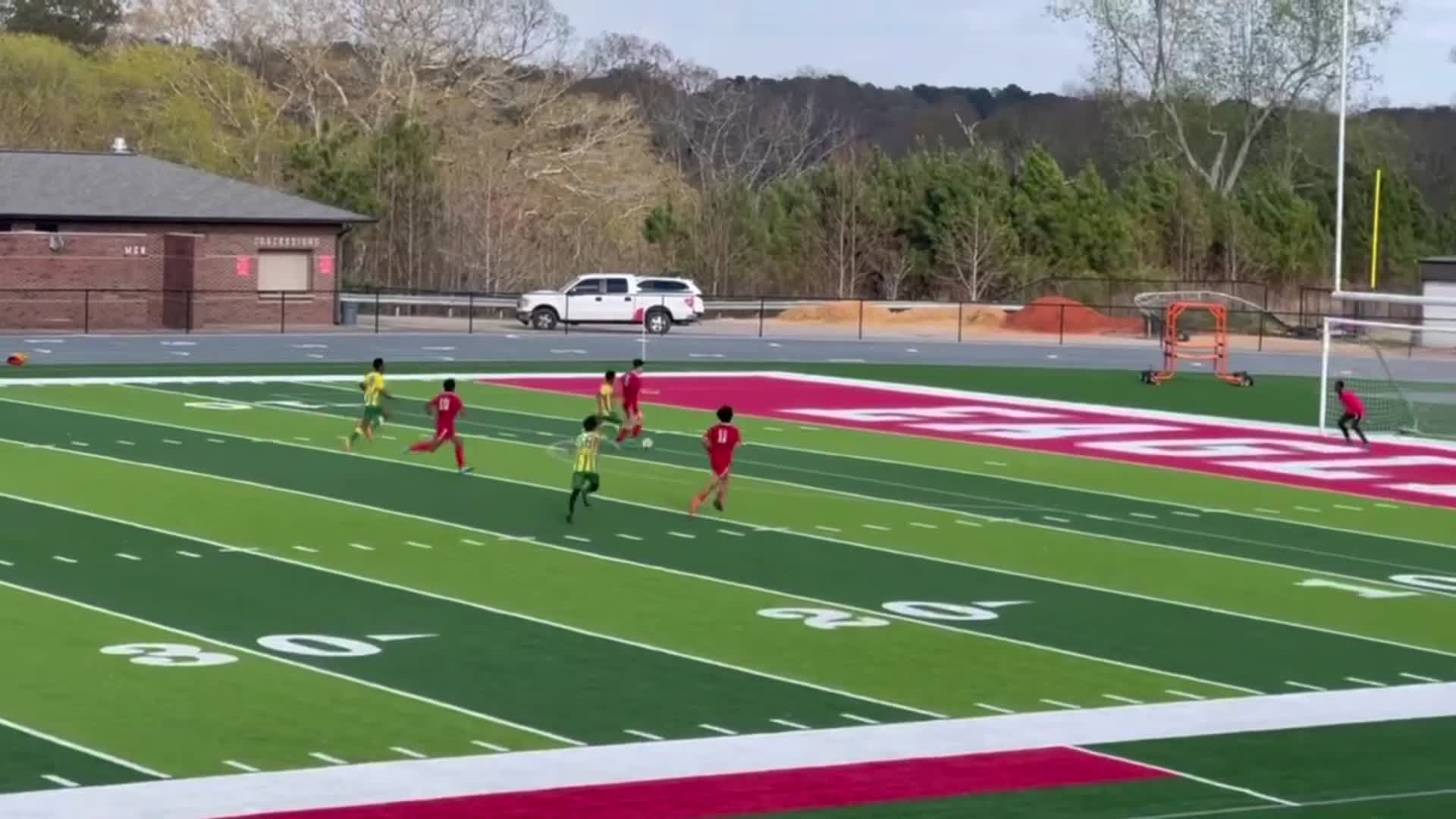 Hat Trick against Fugees Academy