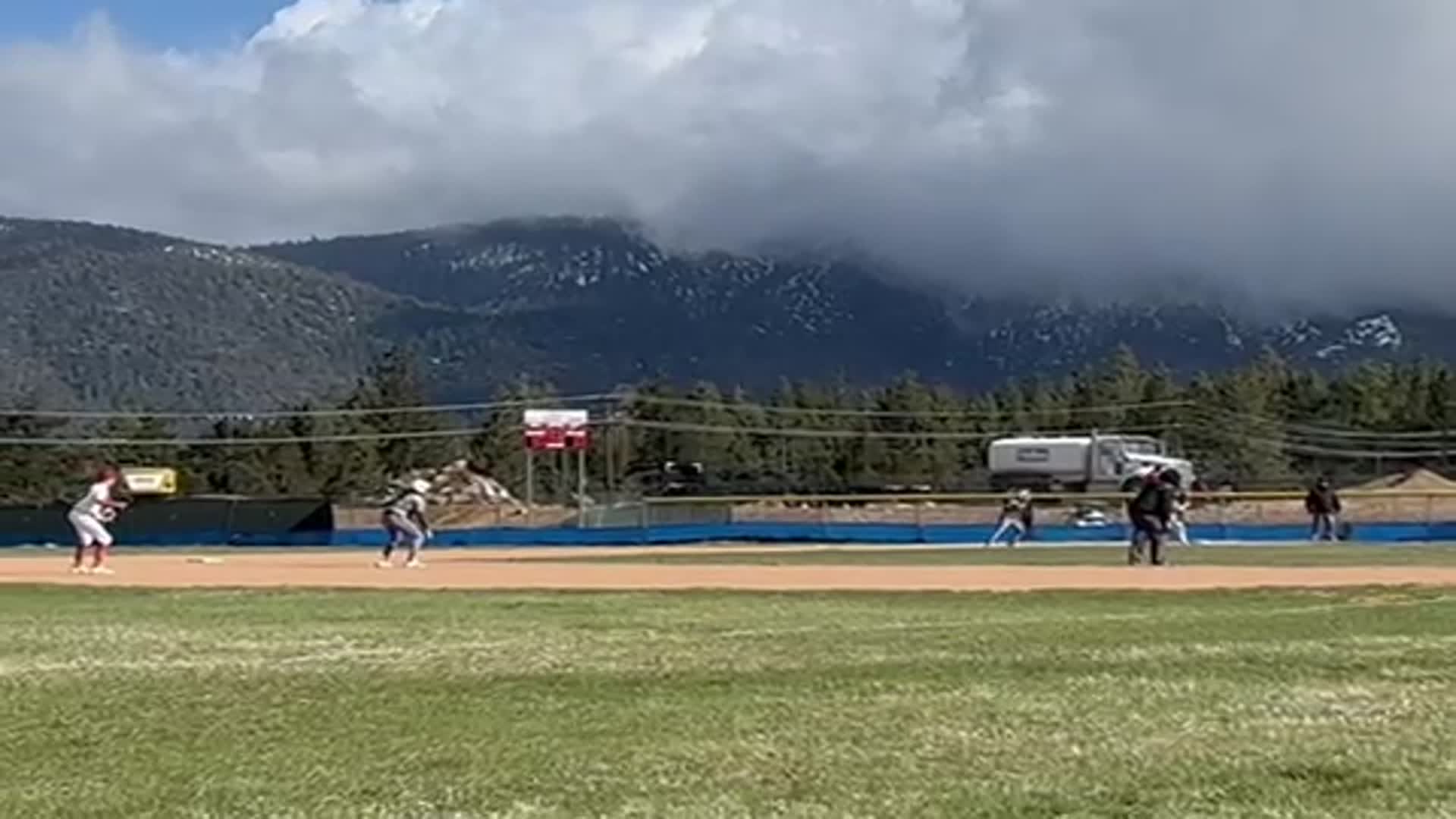 Short Stop Double Play