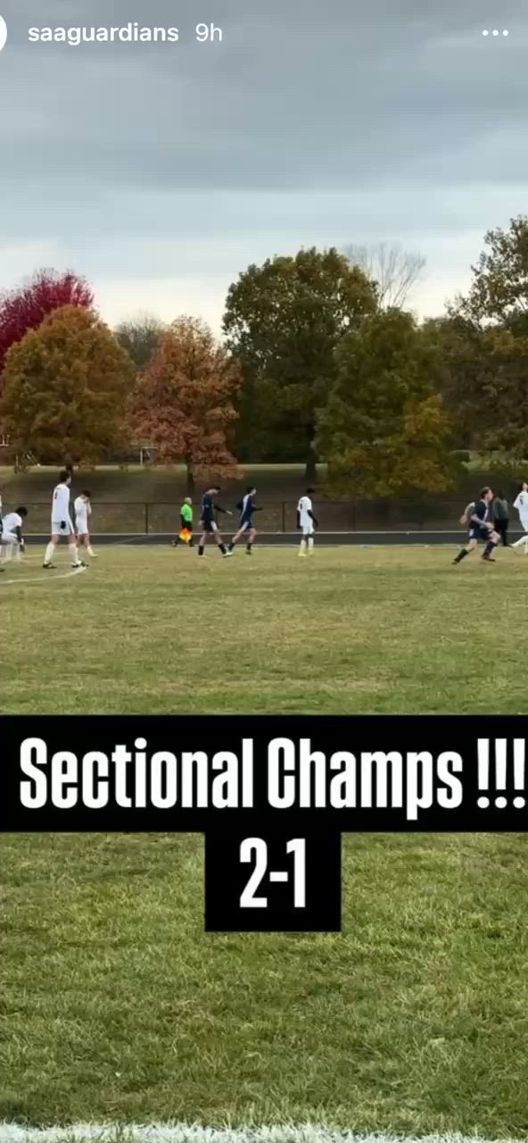 MCDS/ALCS/SAA beat Living Word Lutheran 2-1 to gain their fist ever Sectional Title