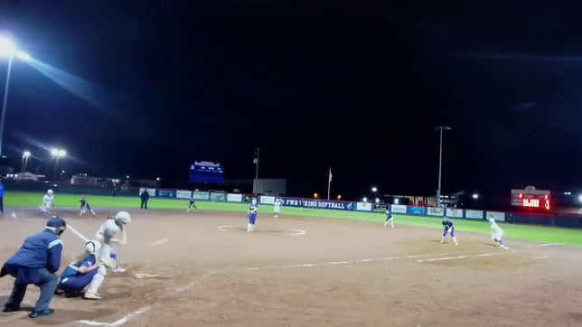 Right field to catcher to 3rd