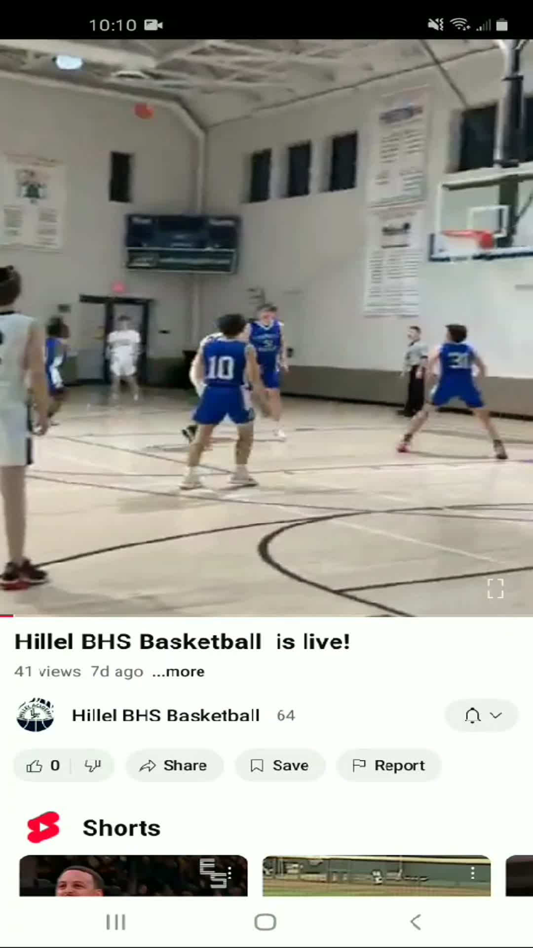 Caleb Knoll three, assisted by Coby Shaw