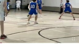 Caleb Knoll three, assisted by Coby Shaw