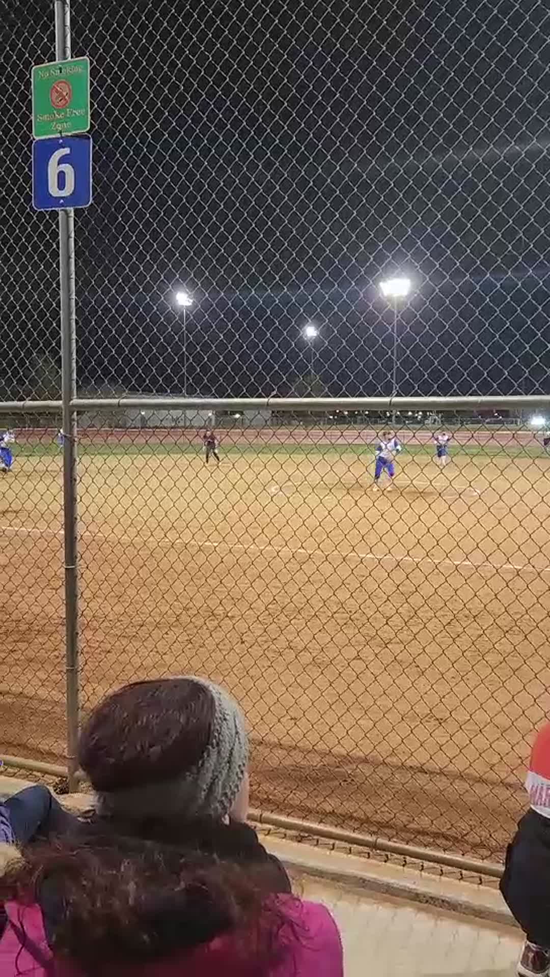 stole 3rd.. Slide.. Safe
