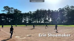 Erin Shoemaker with a 3-hit game for the Pacific Grove Breakers