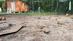 pitching practice (almost destroyed my phone lol)