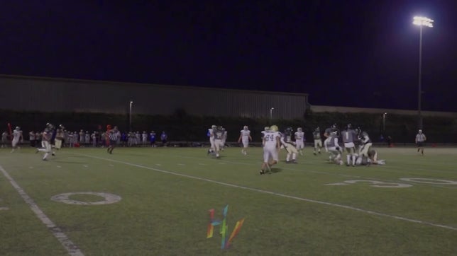 Break off man and come down to make the sack