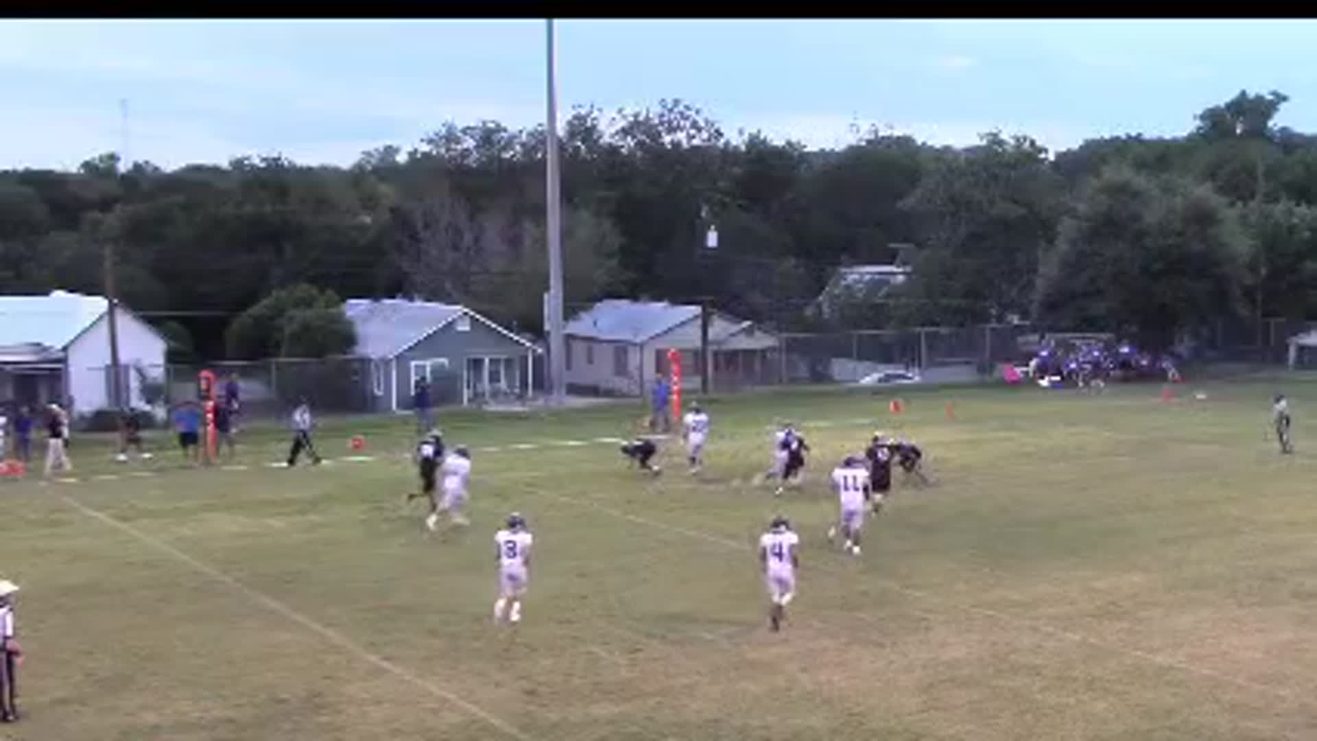 Macias makes tone setting tackle