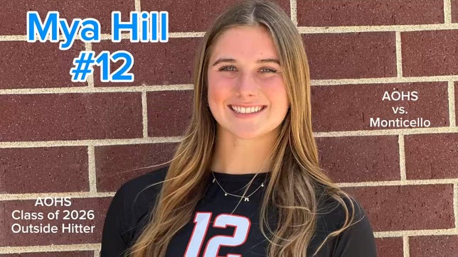Mya Hill outside hitter highlight's from our Argenta Oreana High School at Monticello