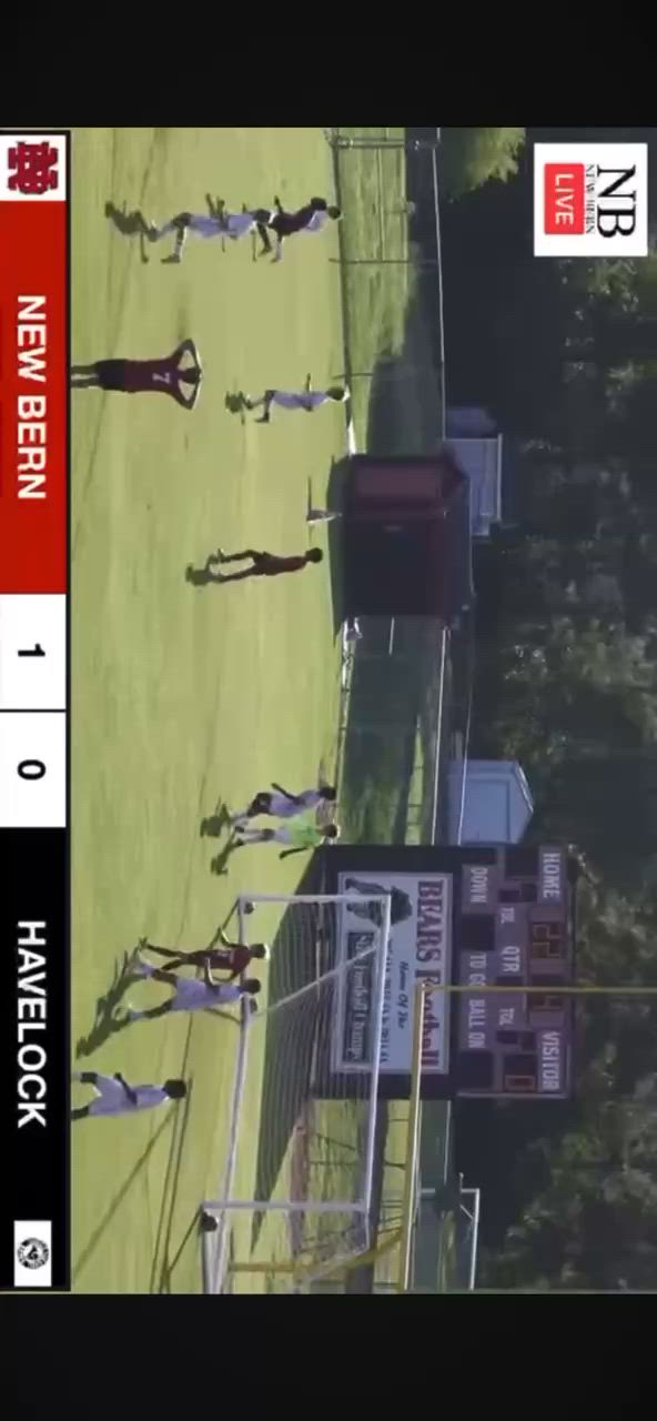 Assist to Sega vs Havelock in home opener 2025