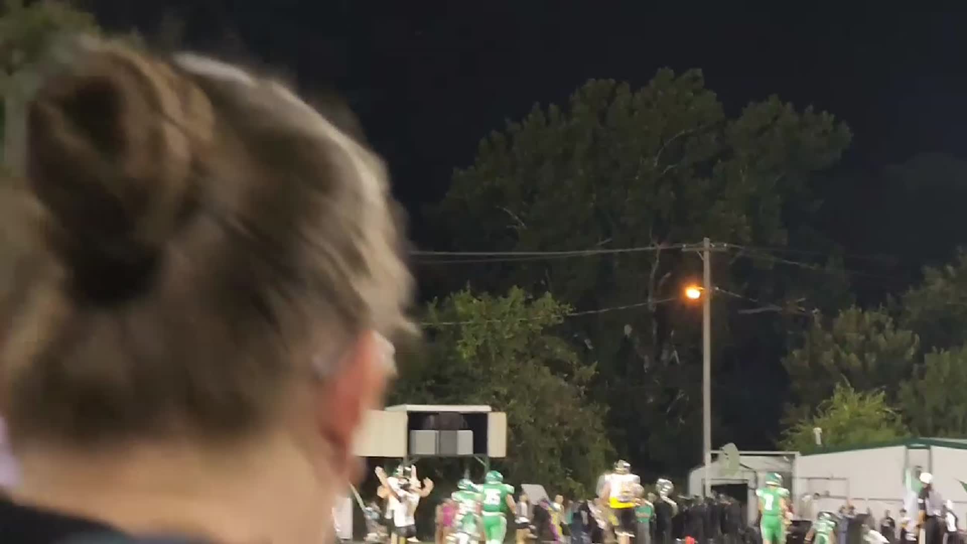 Tecumseh Savages Touchdown Pass Against Their Rival Seminole