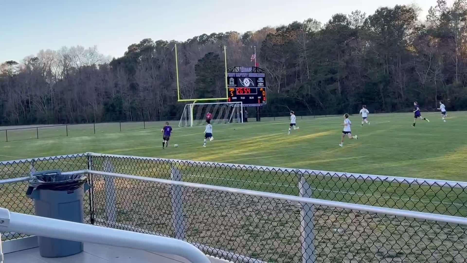 Watts Tisdale goal; Josh Laney assist vs JPII