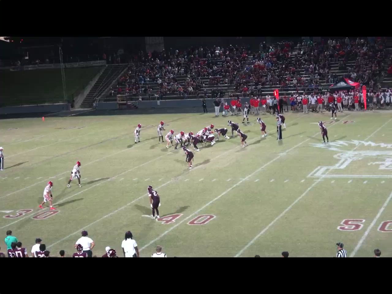 Starting the drive of with a big carry