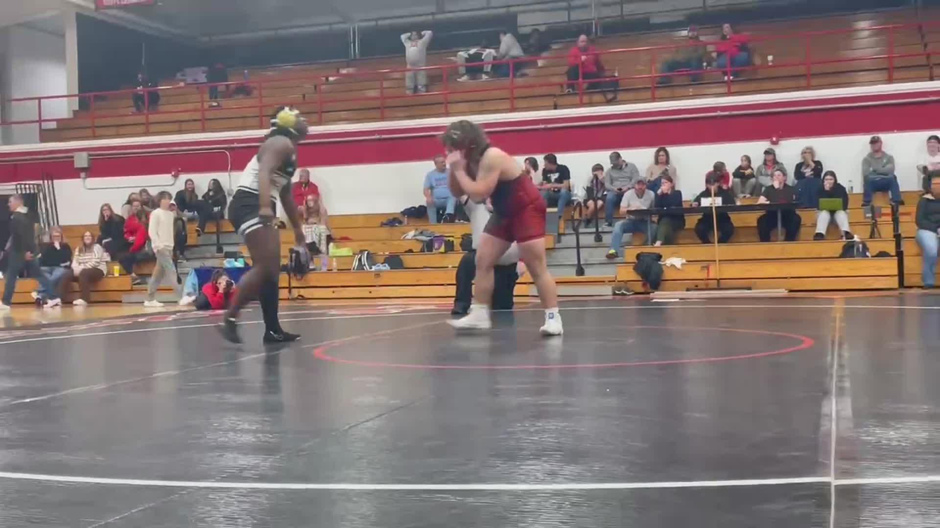 HWT jacksonville tech fall ( 15-1) conference match vs south central.