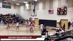 Kimari Williams Game Highlights vs Western Guilford Hornets 11/17/23