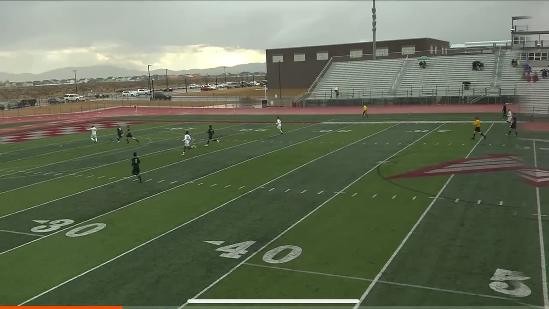 Goal against Cedar Valley