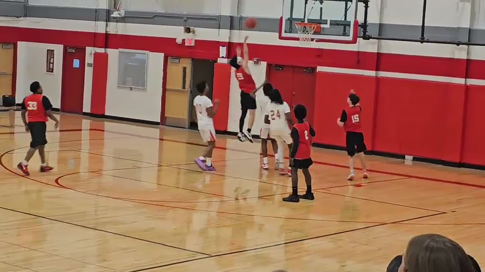 Strong overhand Lay Up