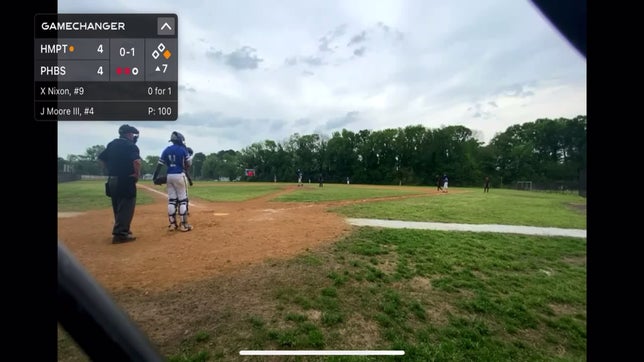 This triple play put Hampton Crabbers in the lead to break the tie game and win 5-4 over Phoebus Phantoms!