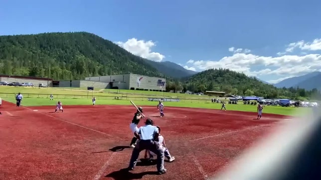 First base plays vs Sweet Home 4A OSAA play-in game 5/20/23