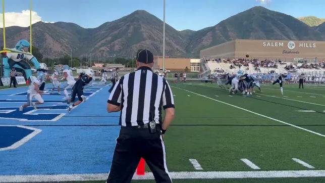 5 yard out...touchdown