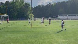 Mackenzie Top Shelf Goal with Assist from Anna!