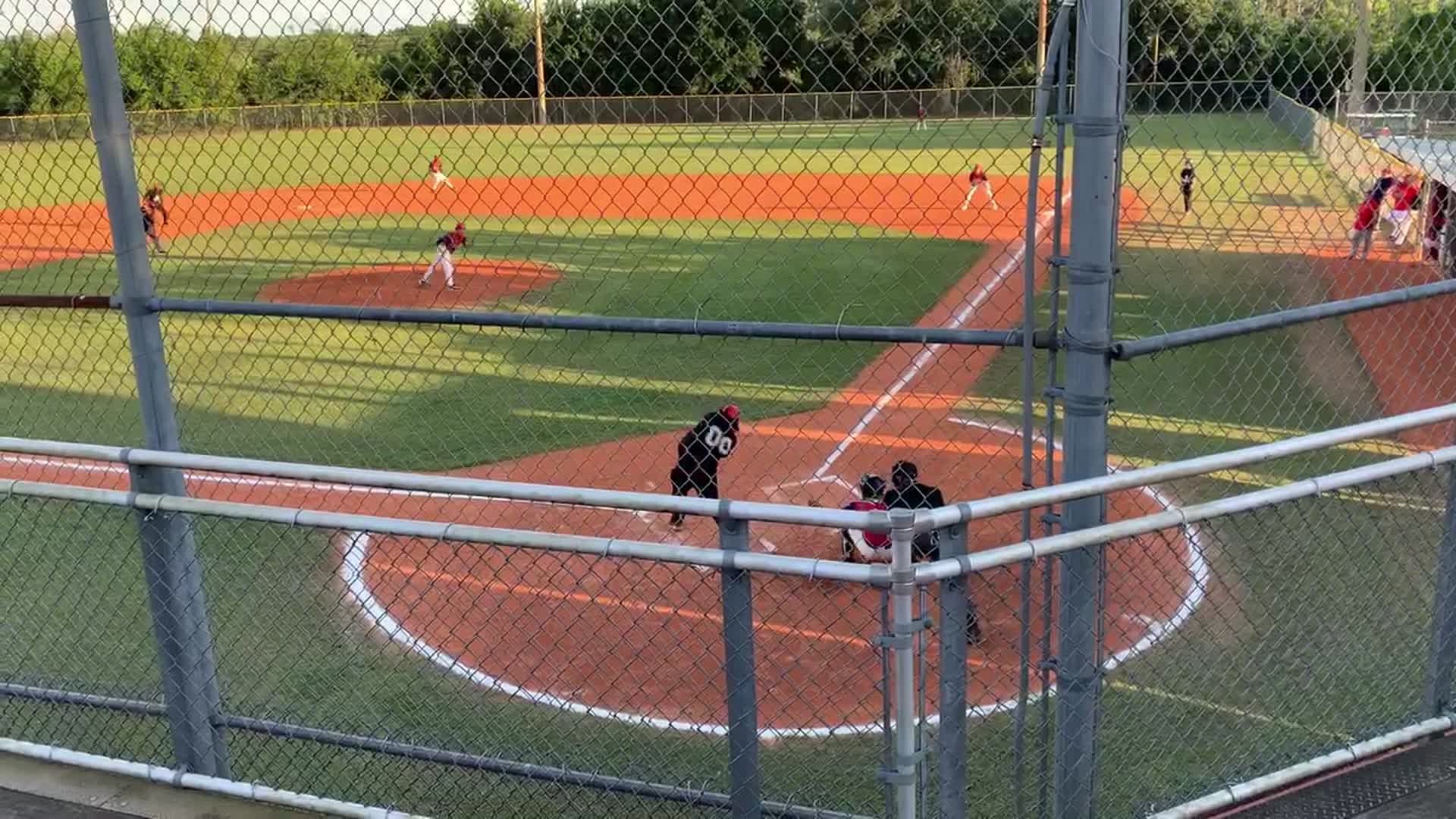 2 RBI single to left