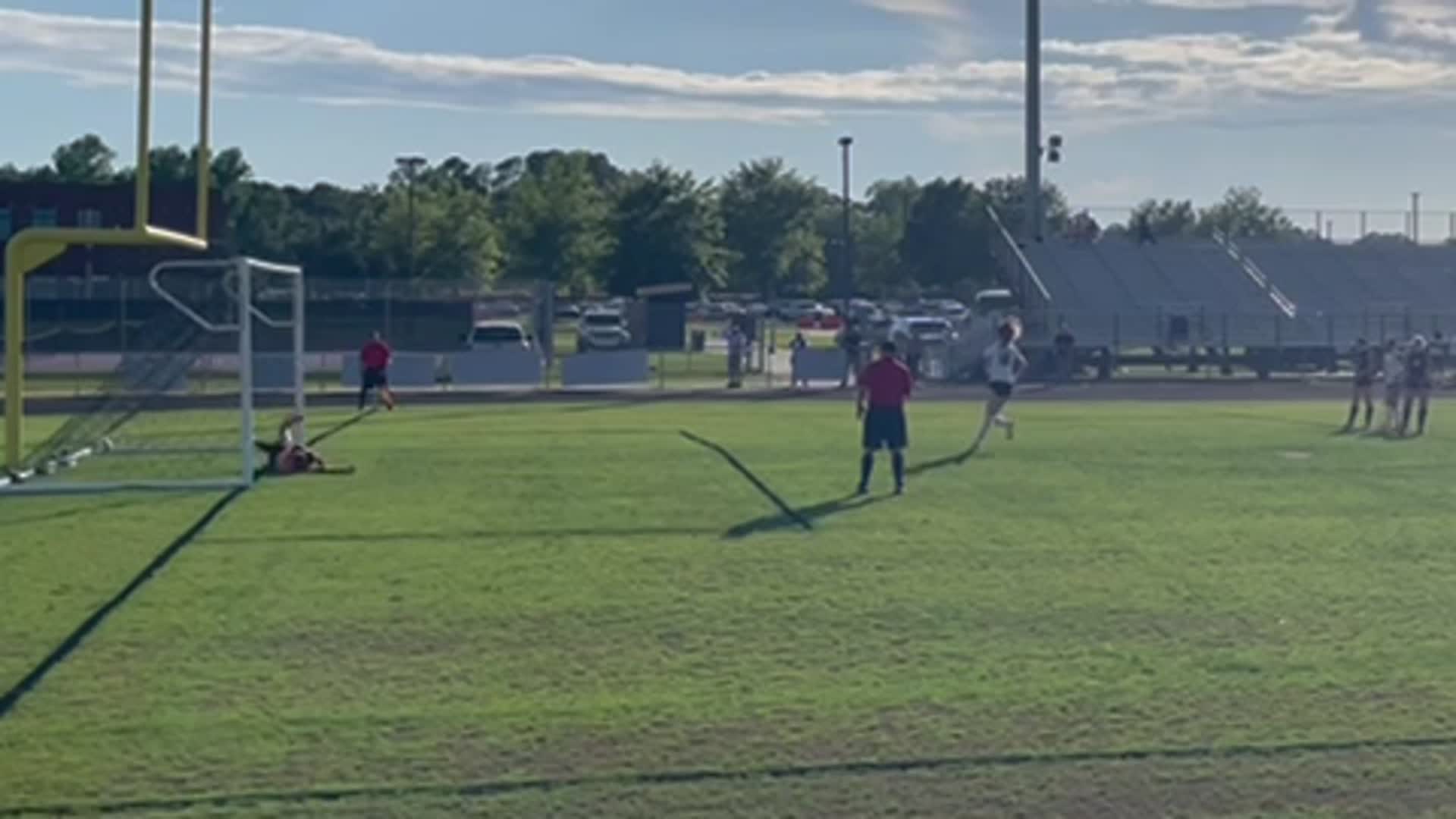 Eliana Penalty Kick Goal!