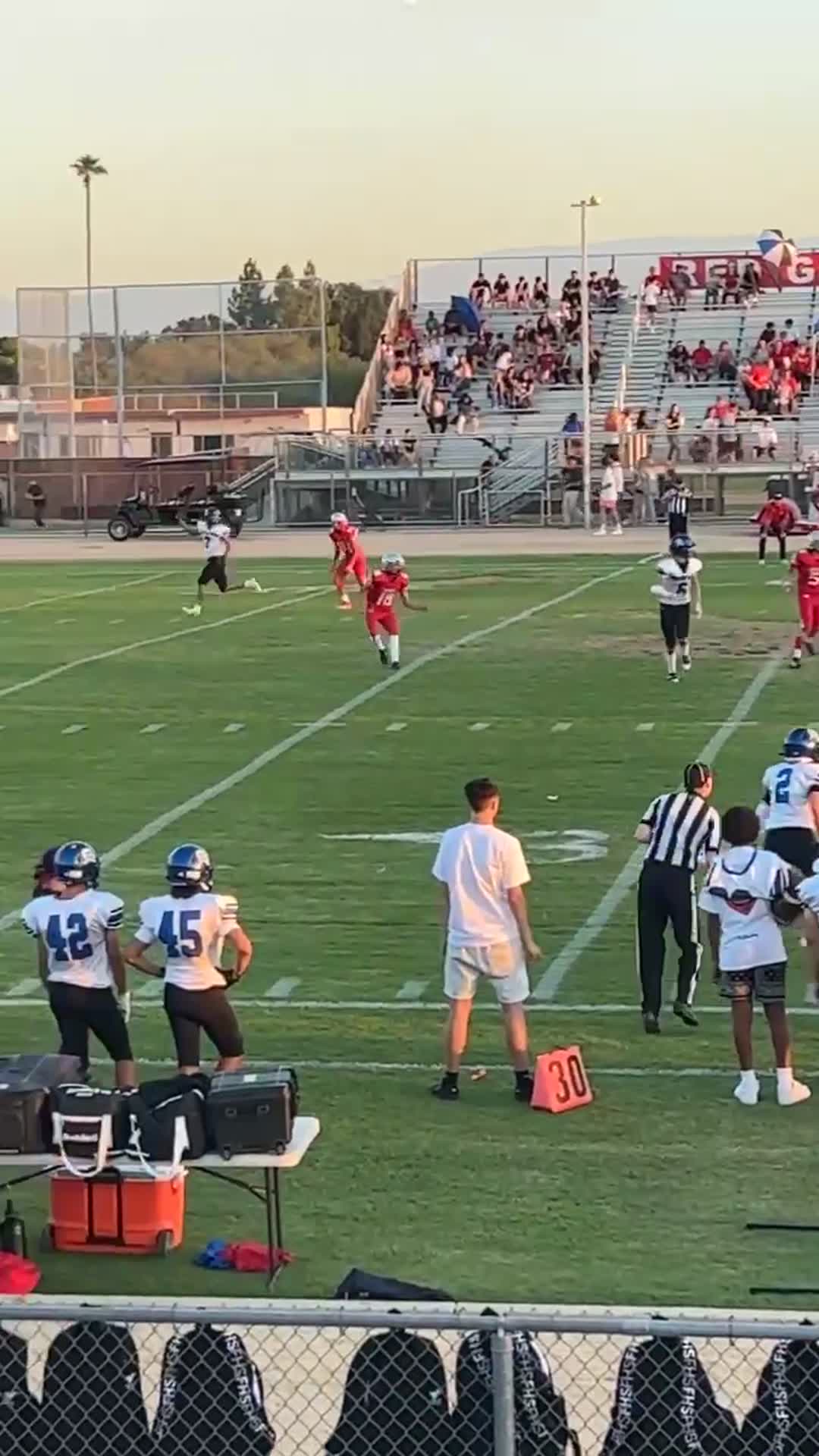 Gavin Parham to Emmanuel Martinez deep Touchdown.