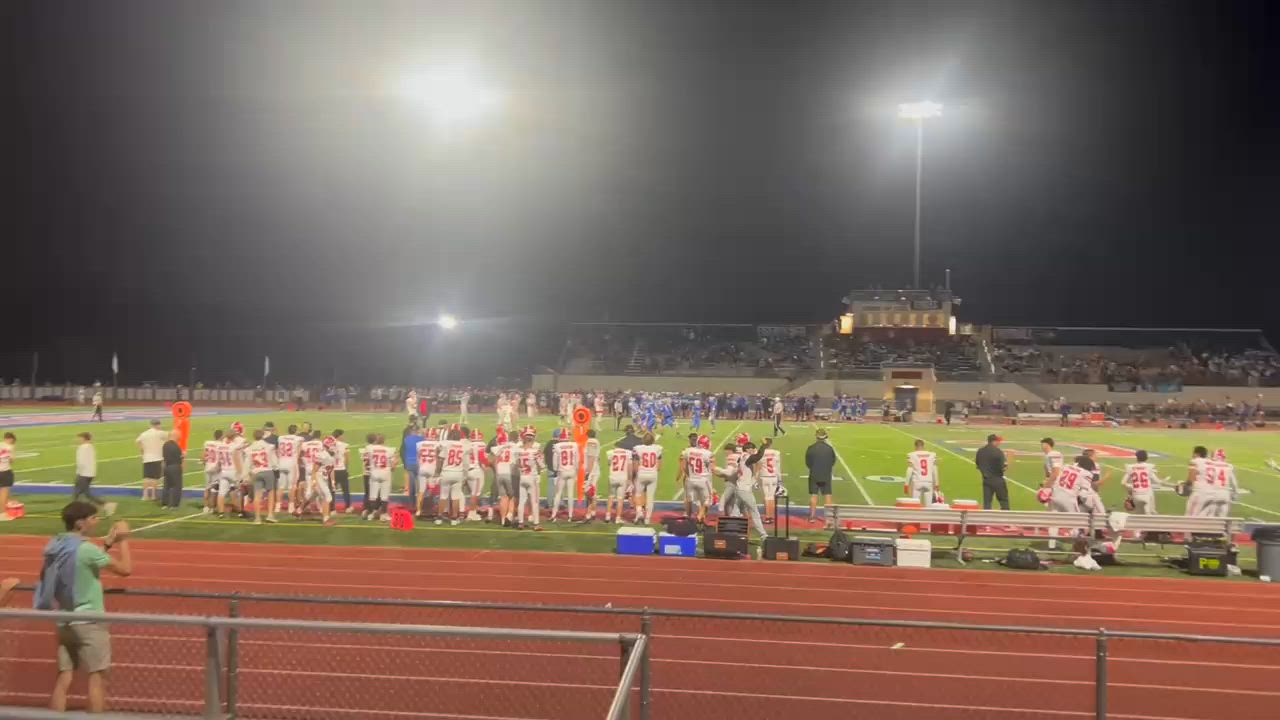 Josh Lochbiler Interception number 2 vs Eisenhower