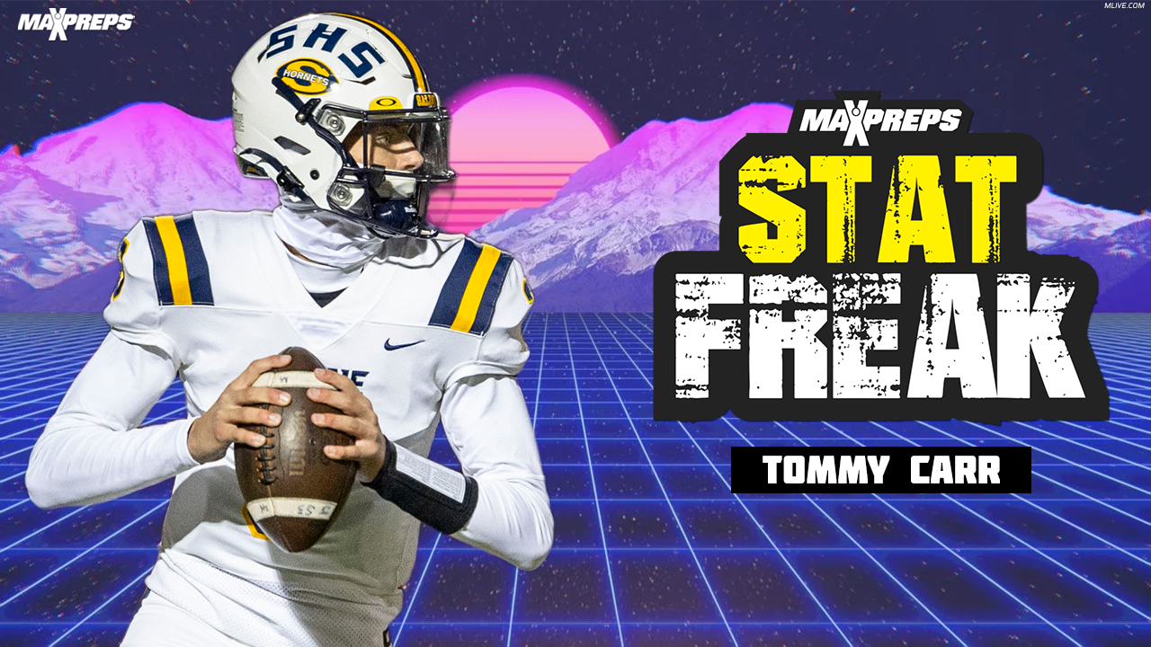 Tommy Carr lights up the scoreboard with nine touchdowns