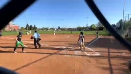 Freshman Annabella Murphy Spinning Double Play