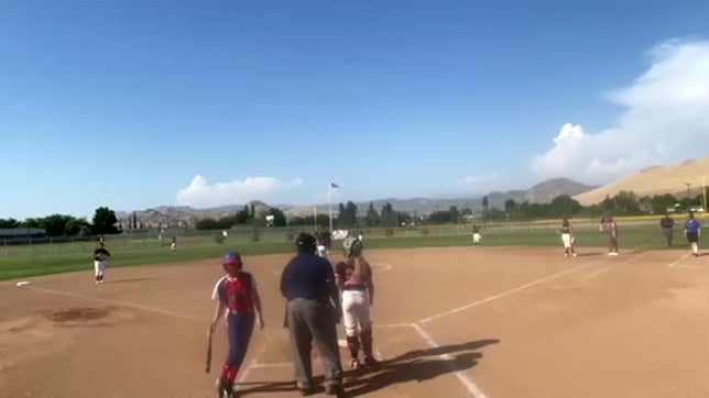 Pitching, with the fielding out at 1st.