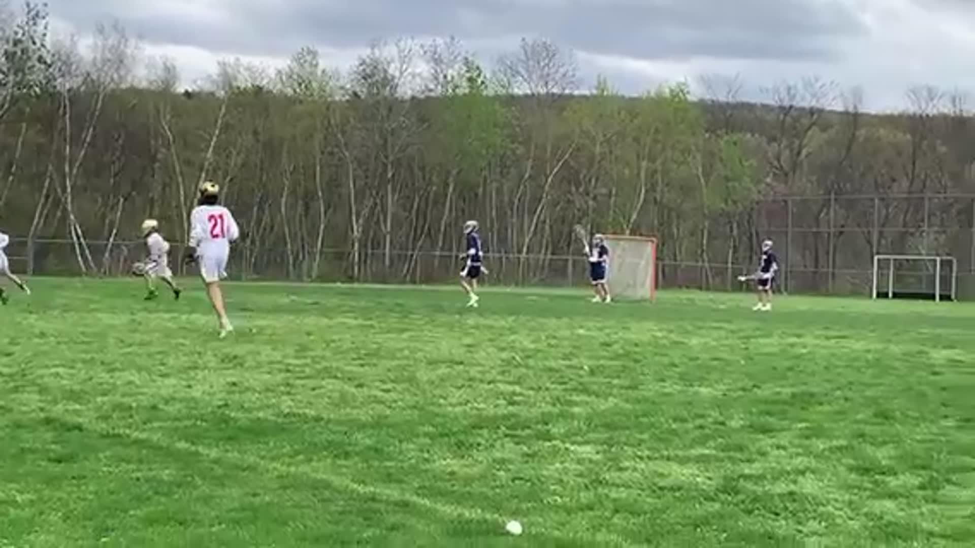 Interception to a goal (Josh Wesneski)