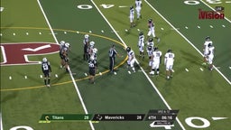 Daniel Martinez #3, Varsity Football, Southwest Legacy vs C.c. Winn