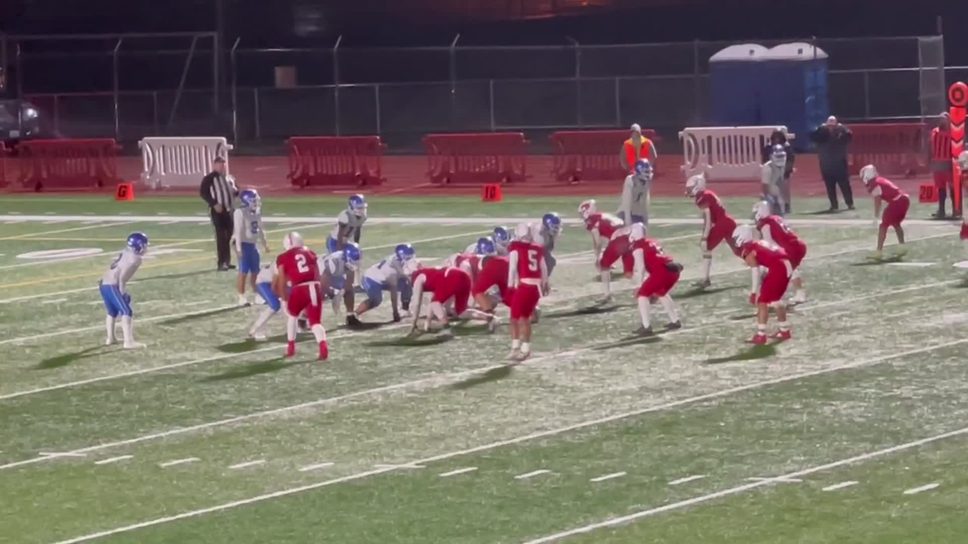 Yelm defense on 3rd down vs Kent-Meridian