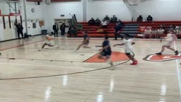 Jake Greenberg with the steal and the assist to Sherrod Nelson Jr