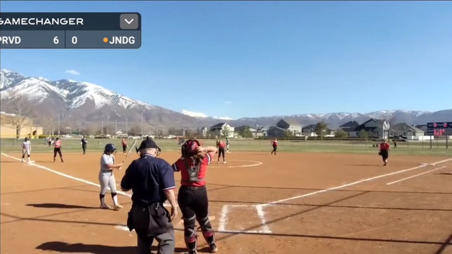 3 run home-run to left center field, full count