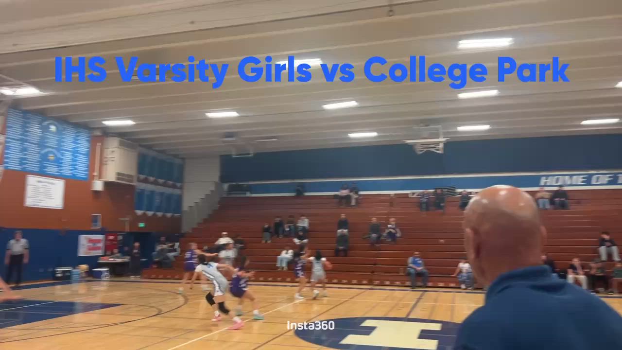 Irvington Varsity Girls vs College Park 12/5/25