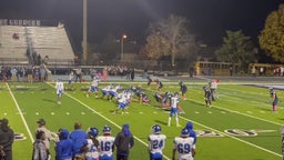 21- yard touchdown pass