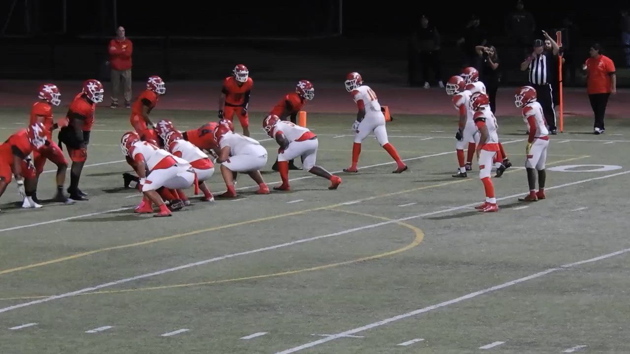 Gregory Taylor INT in the End Zone vs Paraclete