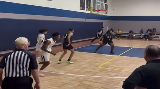 Brock with the pass